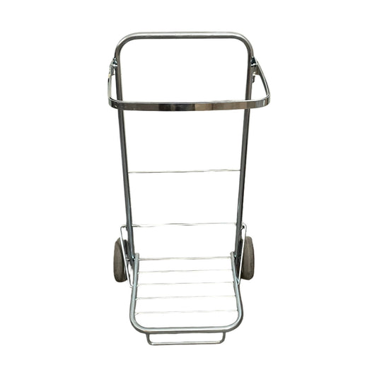 Sett med 10 stk søppelsekkvogn på hjul, 90x35x45 cm