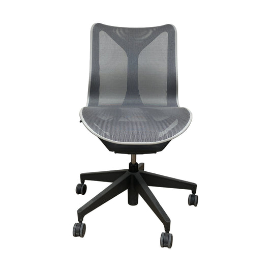 Herman Miller Cosm kontorstol, Glacier, Low Back uten armlener