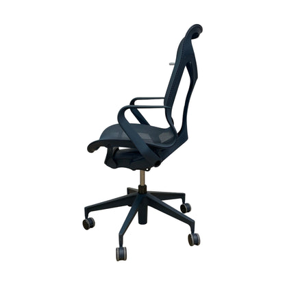 COSM kontorstol fra Herman Miller, Nightfall Blue, Medium Back