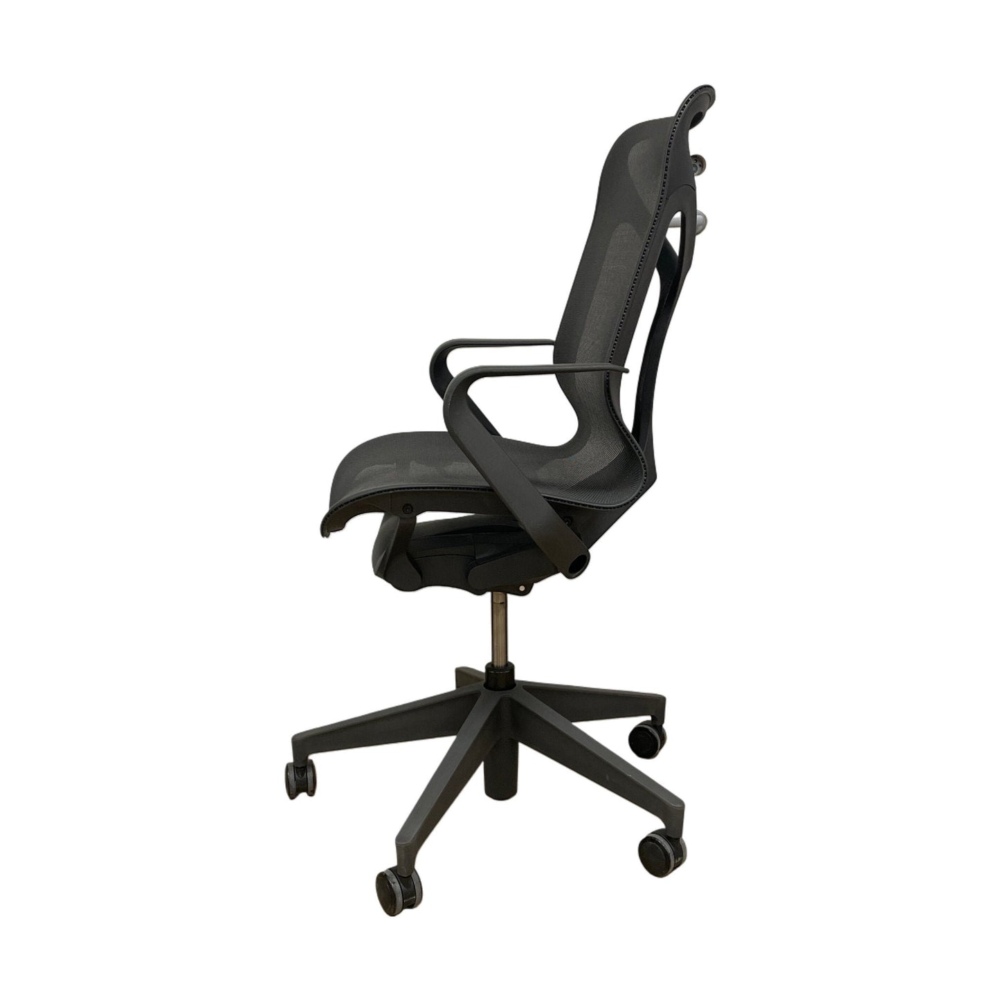 Cosm kontorstol fra Herman Miller, Graphite, Medium Back