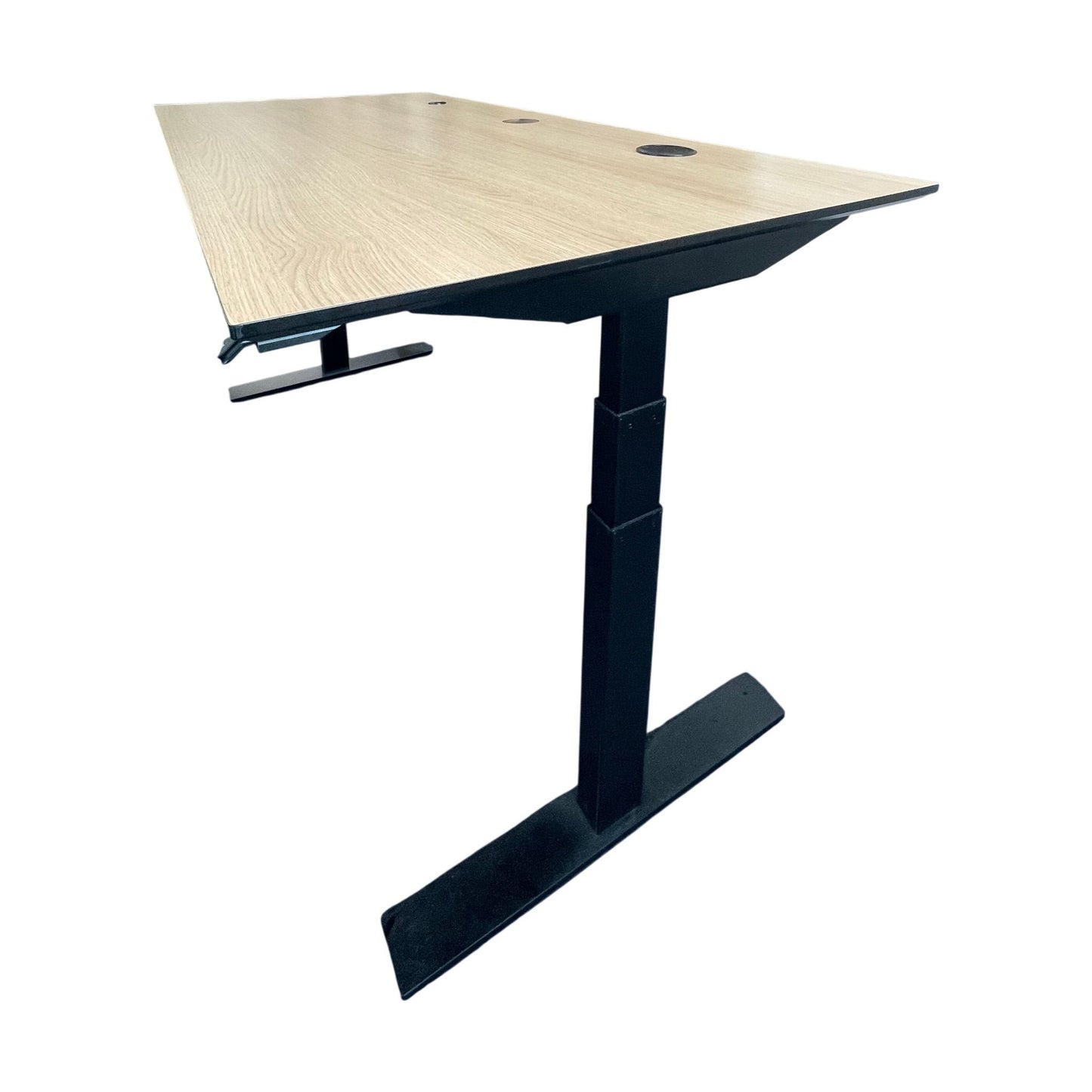 Cube design elektrisk hev/senk skrivebord, 160x80 cm