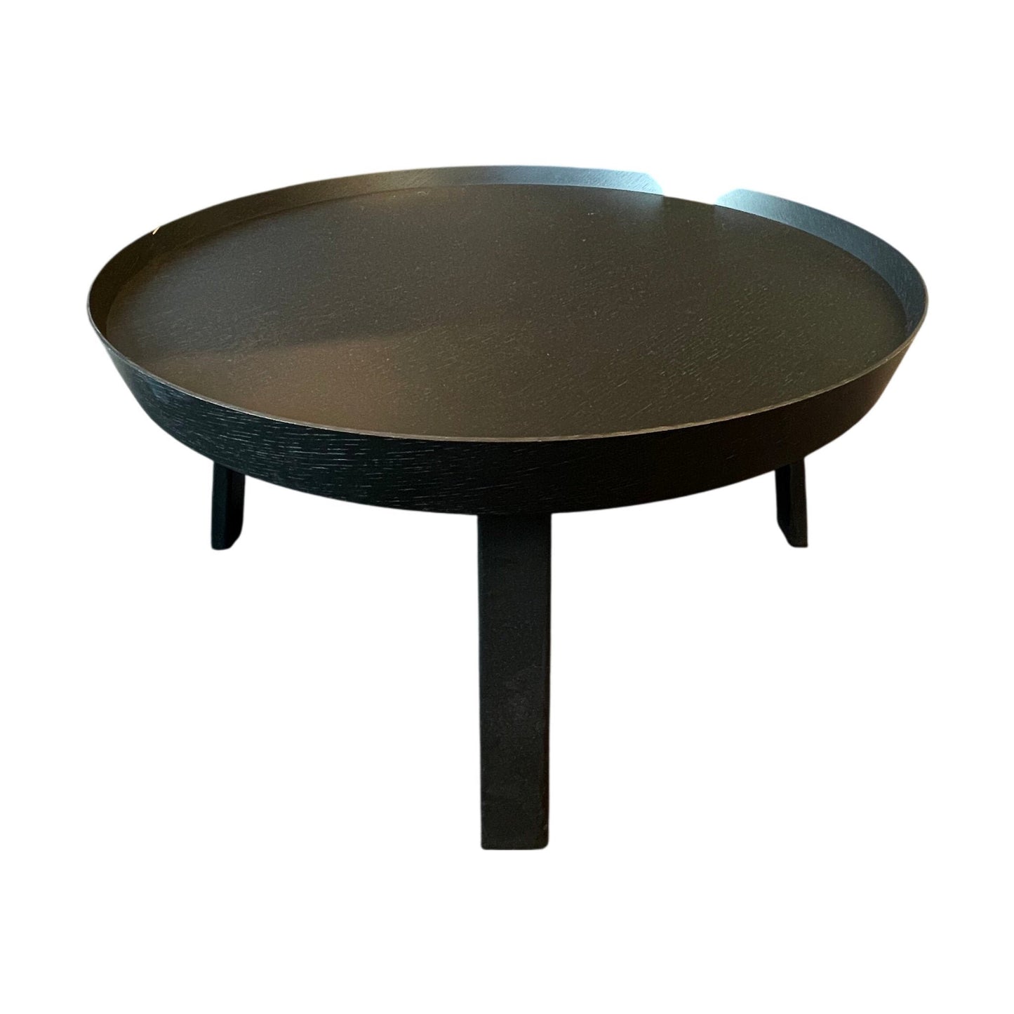 Around sofabord fra Muuto, svart, Ø72