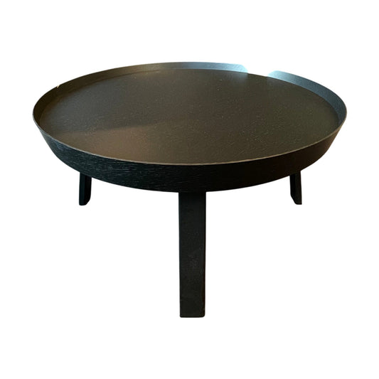 Around sofabord fra Muuto, svart, Ø72