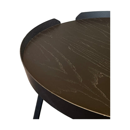 Around sofabord fra Muuto, svart, Ø72