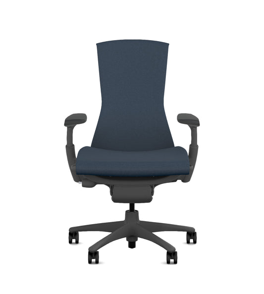 Embody kontorstol fra Herman Miller, sync tekstil (Nightfall)