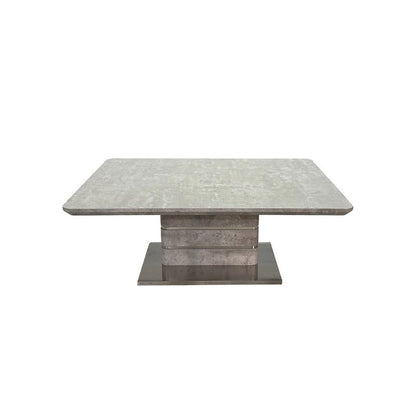 Porto Sofabord fra A-Møbler, 120x80 cm, imitert betong