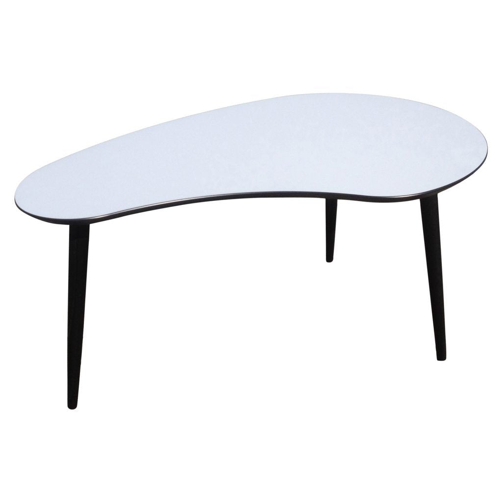 Loungebord fra Karlsen Møbler, sort laminat, 104x67 cm, H50 cm