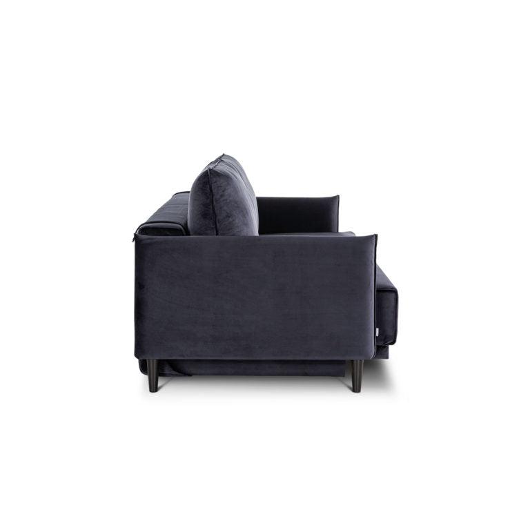 Lucas Sovesofa fra A-Møbler, velour, blå