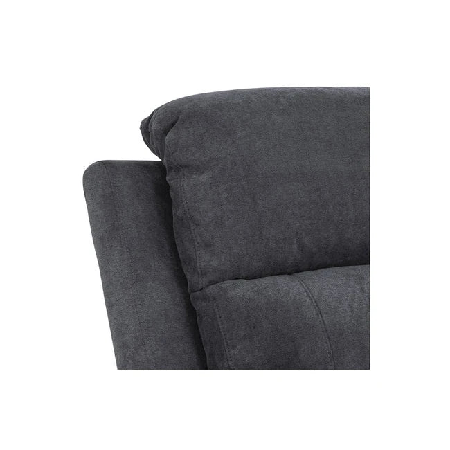 Mora 2-seter sofa, mørkegrå, recliner-funksjon