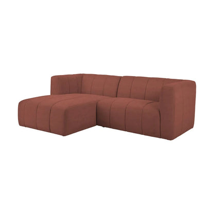 Vancouver sjeselongsofa fra A-Møbler, tekstil i 100% resirkulert polyester