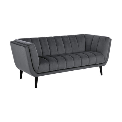 Tampa 2,5-seter sofa fra A-Møbler, velour