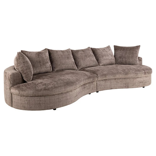Cordova 3-seter sofa fra A-Møbler, brun