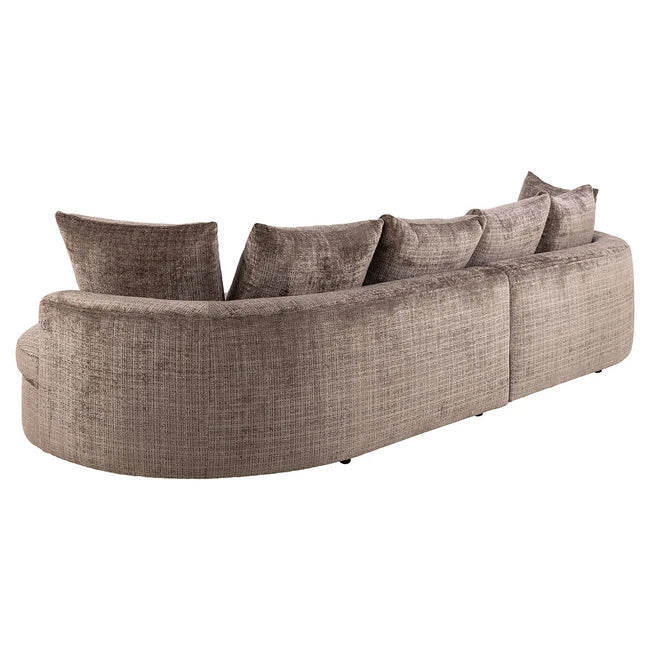 Cordova 3-seter sofa fra A-Møbler, brun