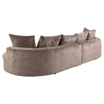Cordova 3-seter sofa fra A-Møbler, brun