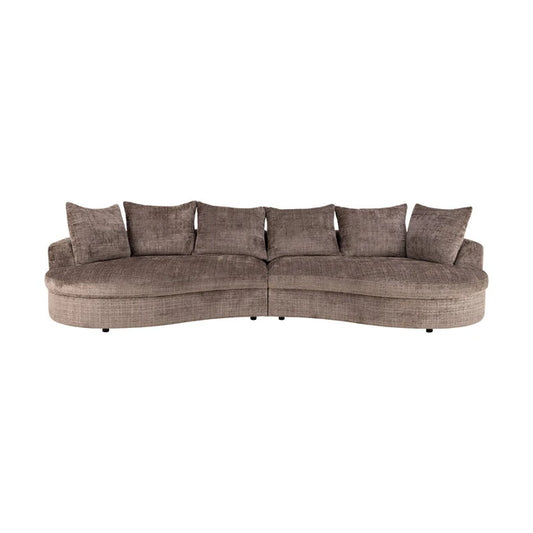Cordova 3-seter sofa fra A-Møbler, brun