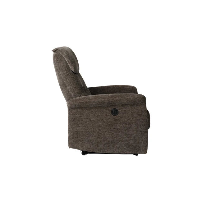Jackson reclinerstol fra A-Møbler, Skyland greybrown, motorisert
