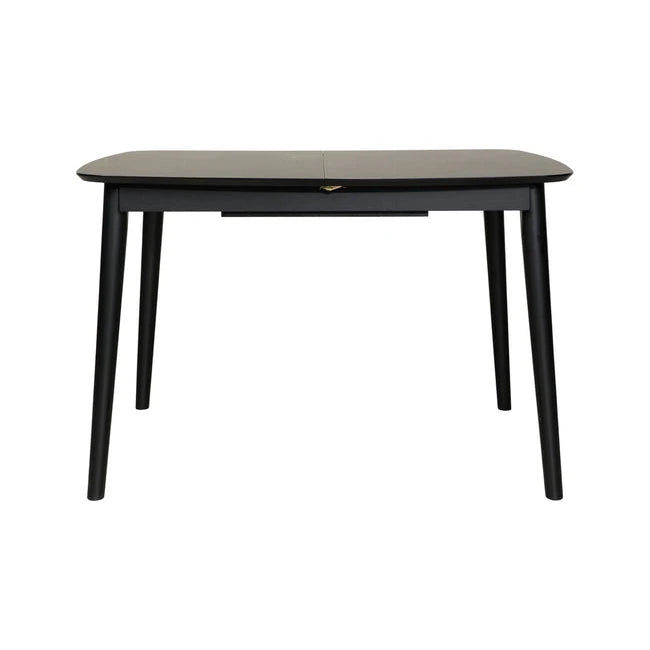 Sort Monty Spisebord med butterfly-uttrekk