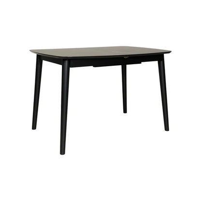 Sort Monty Spisebord med butterfly-uttrekk