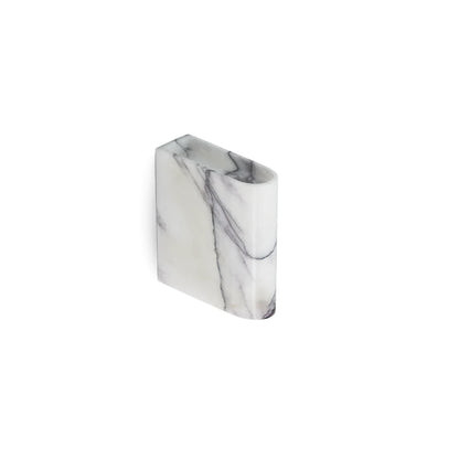 Monolith lysestake vegg fra Northern, hvit marmor