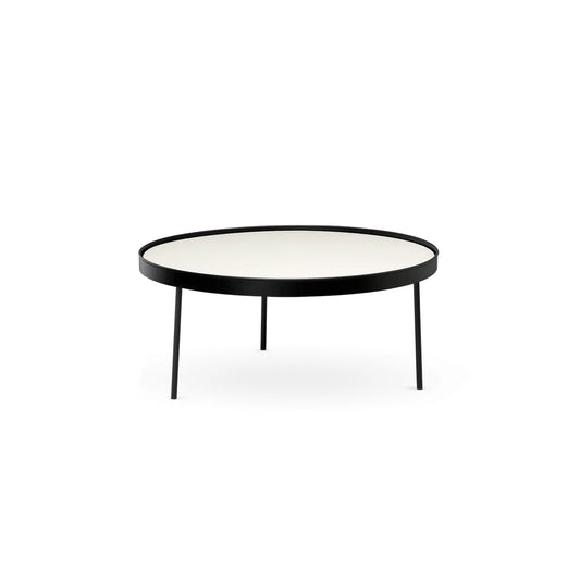 Stilk sofabord fra Northern, sand, 74x74 cm