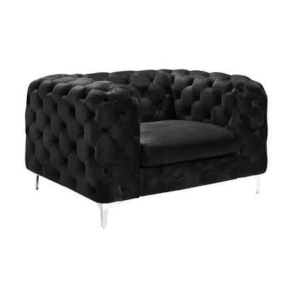 1-seter sofa, velour, Bella fra A-Møbler