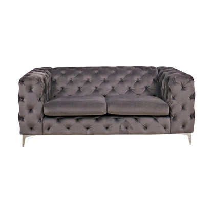 Bella 2-seter sofa fra A-Møbler, velour i 100% polyester