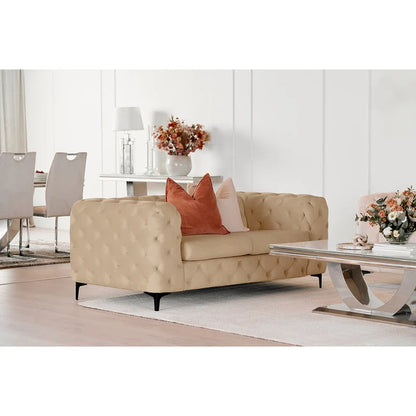 2-seter Bella sofa fra A-Møbler i beige