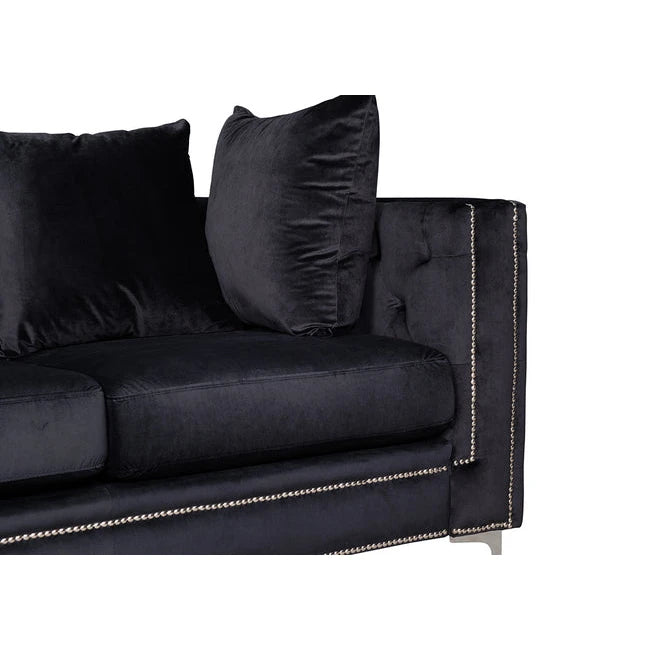 Dallas 3-seter sofa fra A-Møbler, velour