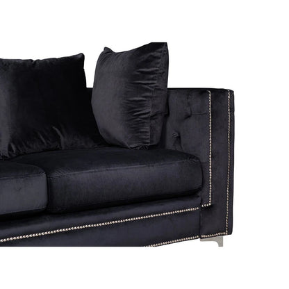 Dallas 3-seter sofa fra A-Møbler, velour