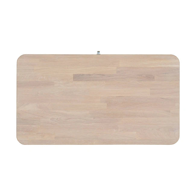 Alborg spisebord fra A-Møbler, 140x90 cm, massiv eik