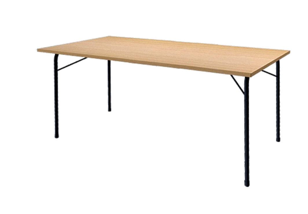 Sammenleggbart bord fra Svenheim, bøk, 160x80 cm