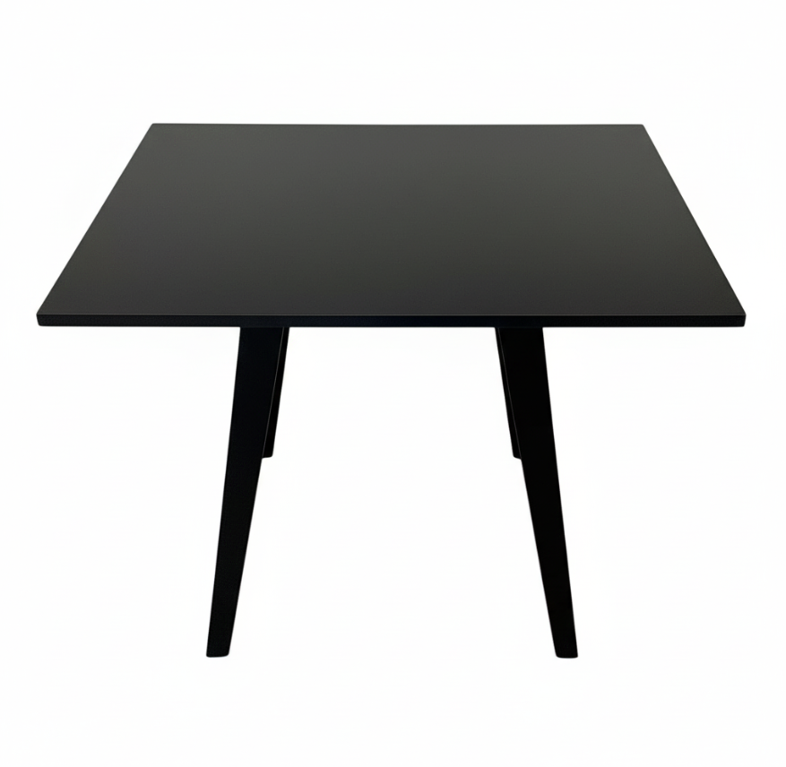 Sort bordplate fra Narbutas, 100x60 cm