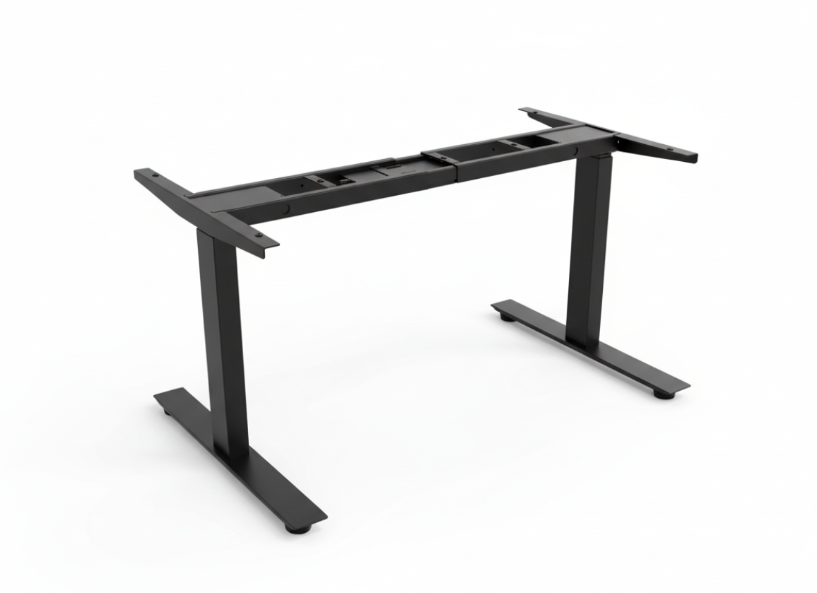 Elektrisk hev/senk understell, sort