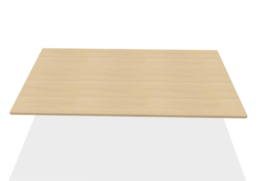 Bordplate 140x80, 25mm tykkelse. Eik melamin
