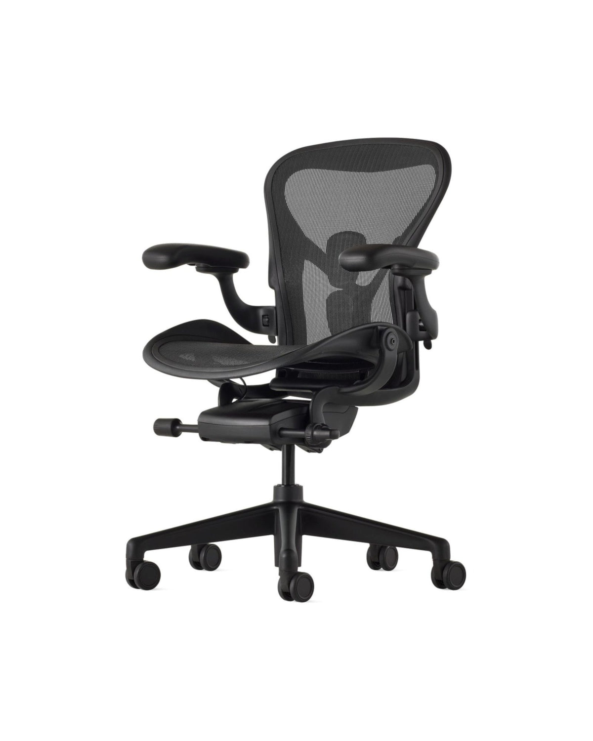 Aeron Remastered kontorstol fra Herman Miller, Onyx – str. C
