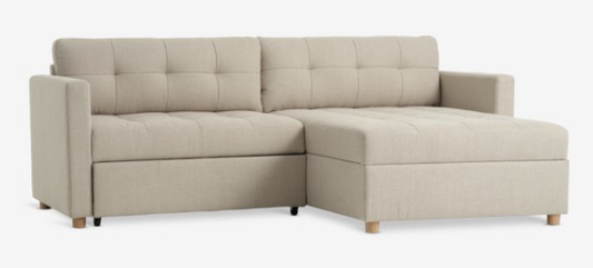 Sovesofa TEGLHUSE, beige