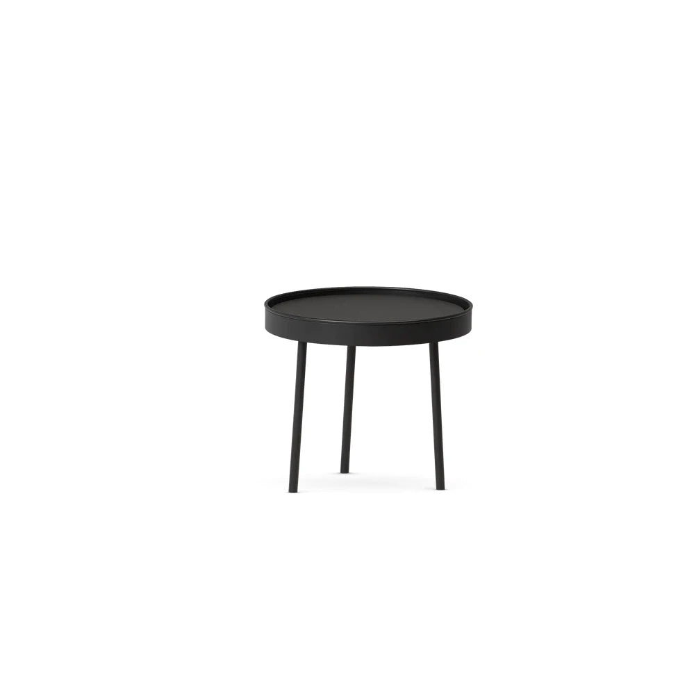 Stilk sofabord fra Northern, sort, 34x34 cm
