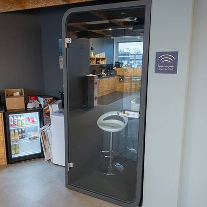 Stillerom singel – 100x100x220 cm