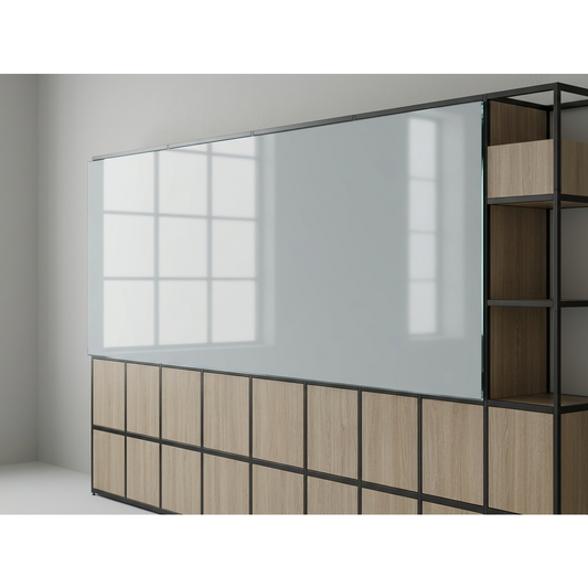 Glass whiteboard, 120x160 cm