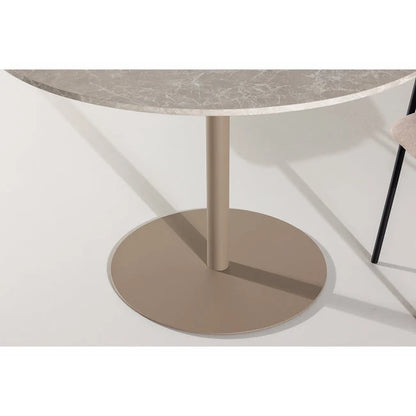 Lycke spisebord fra A-Møbler, 110x110 cm, beige