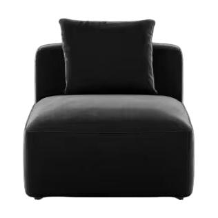 Luna 1-seter sofa u/arm fra Home&Cottage, sort