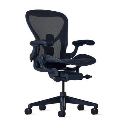 Aeron Remastered kontorstol fra Herman Miller, Nightfall – str. B