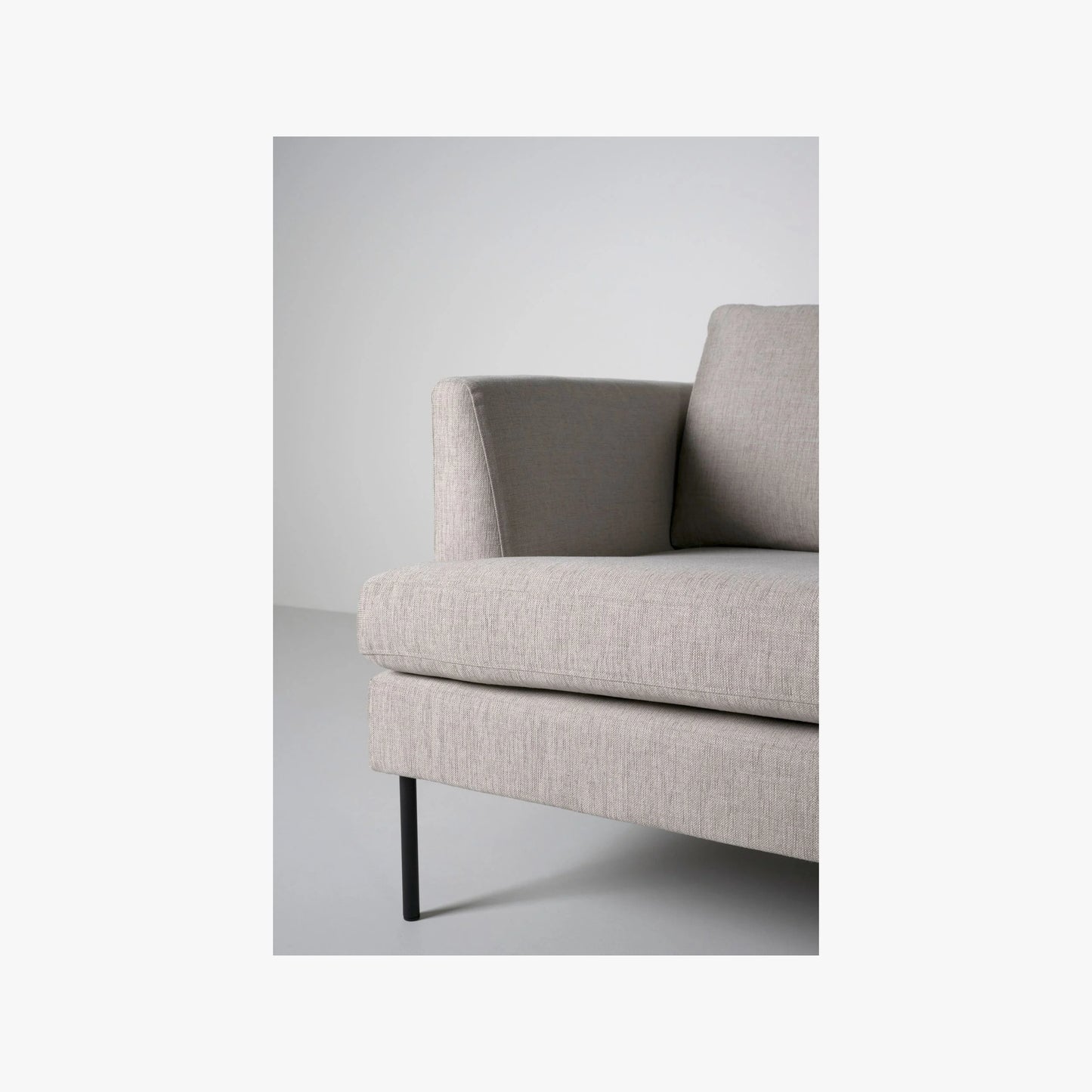 Ava sofa fra Kid sjeselong venstre beige - 300x156x80 cm