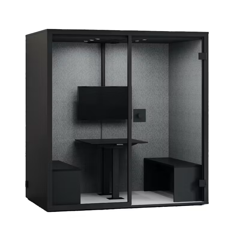 Meet stillerom fra Berlin Acoustics, sort