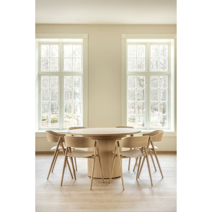 Mie spisebord natur - ø 127 cm fra Kid