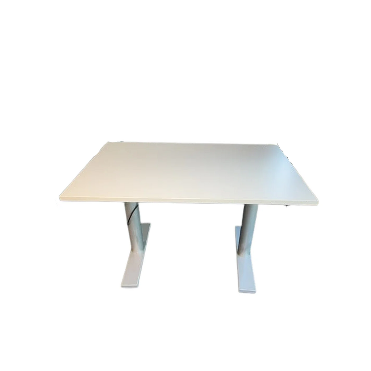 (120x80) Duba B8 skrivebord i hvit