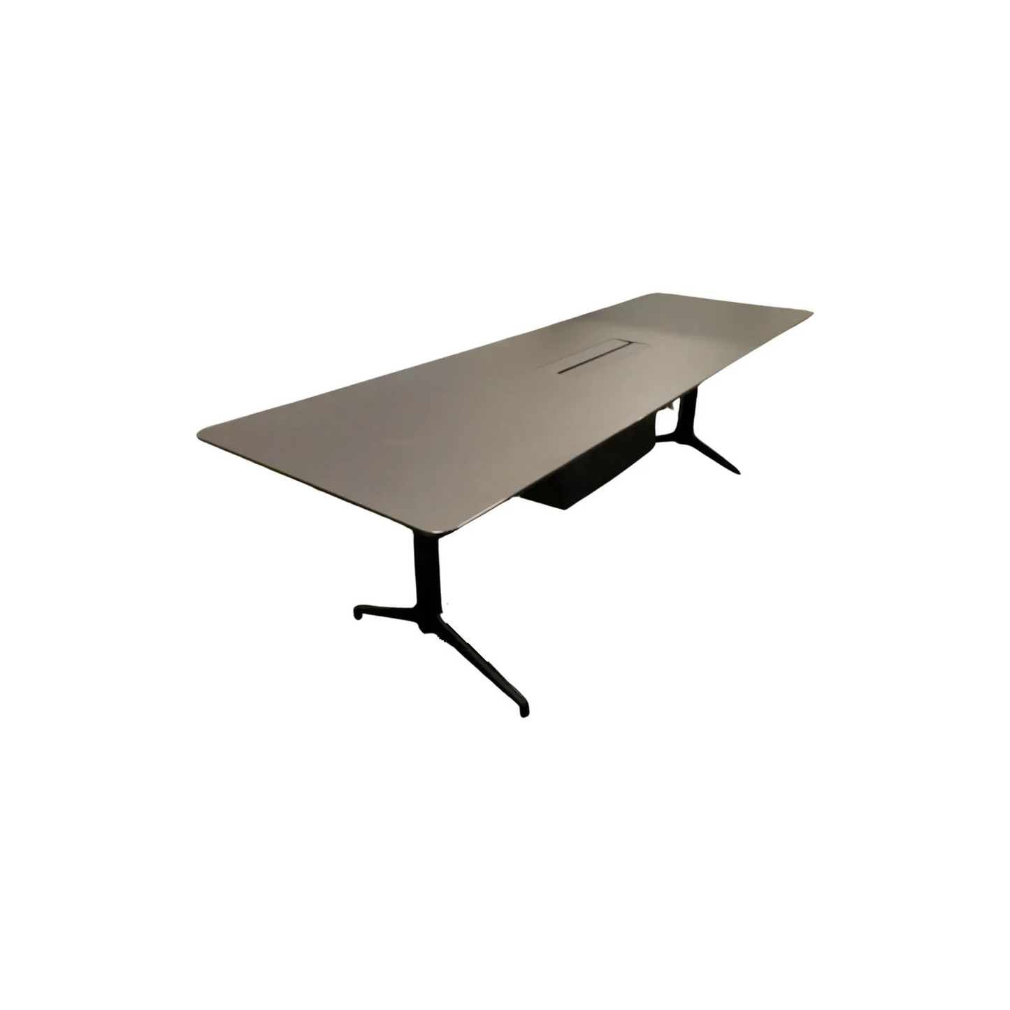 (240x80) Fora Form Kvart møteromsbord i svart