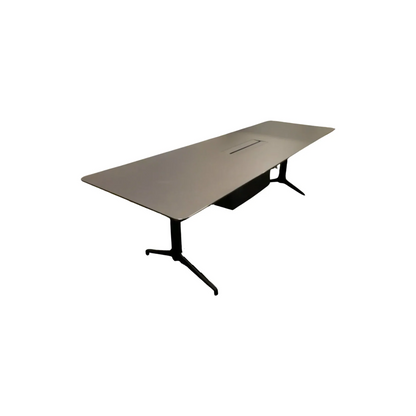 (240x80) Fora Form Kvart møteromsbord i svart