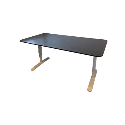 (160x80) IKEA Bekant skrivebord i svart