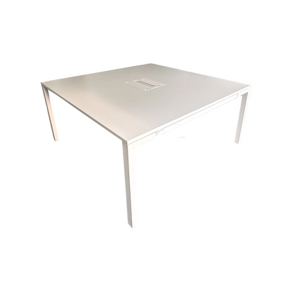 (160x160) Vitra møteromsbord i hvit